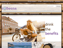 Tablet Screenshot of culbeans.com